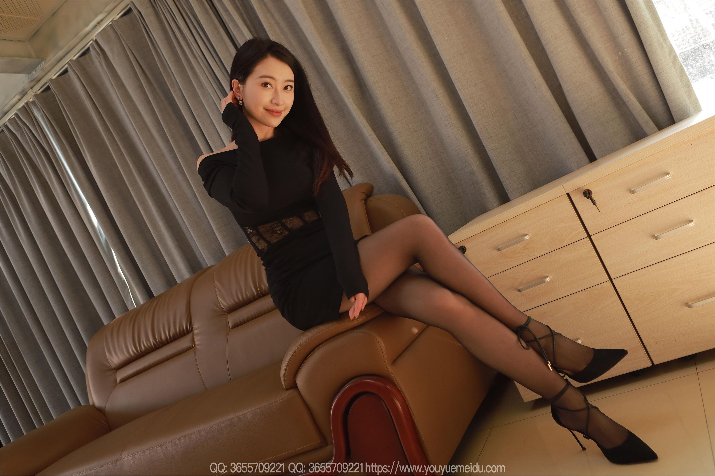 图片[62]-IESS异思趣向 2025.04.27 丝享家 2038 小婕《迷人黑玫瑰》[88P]-六色网