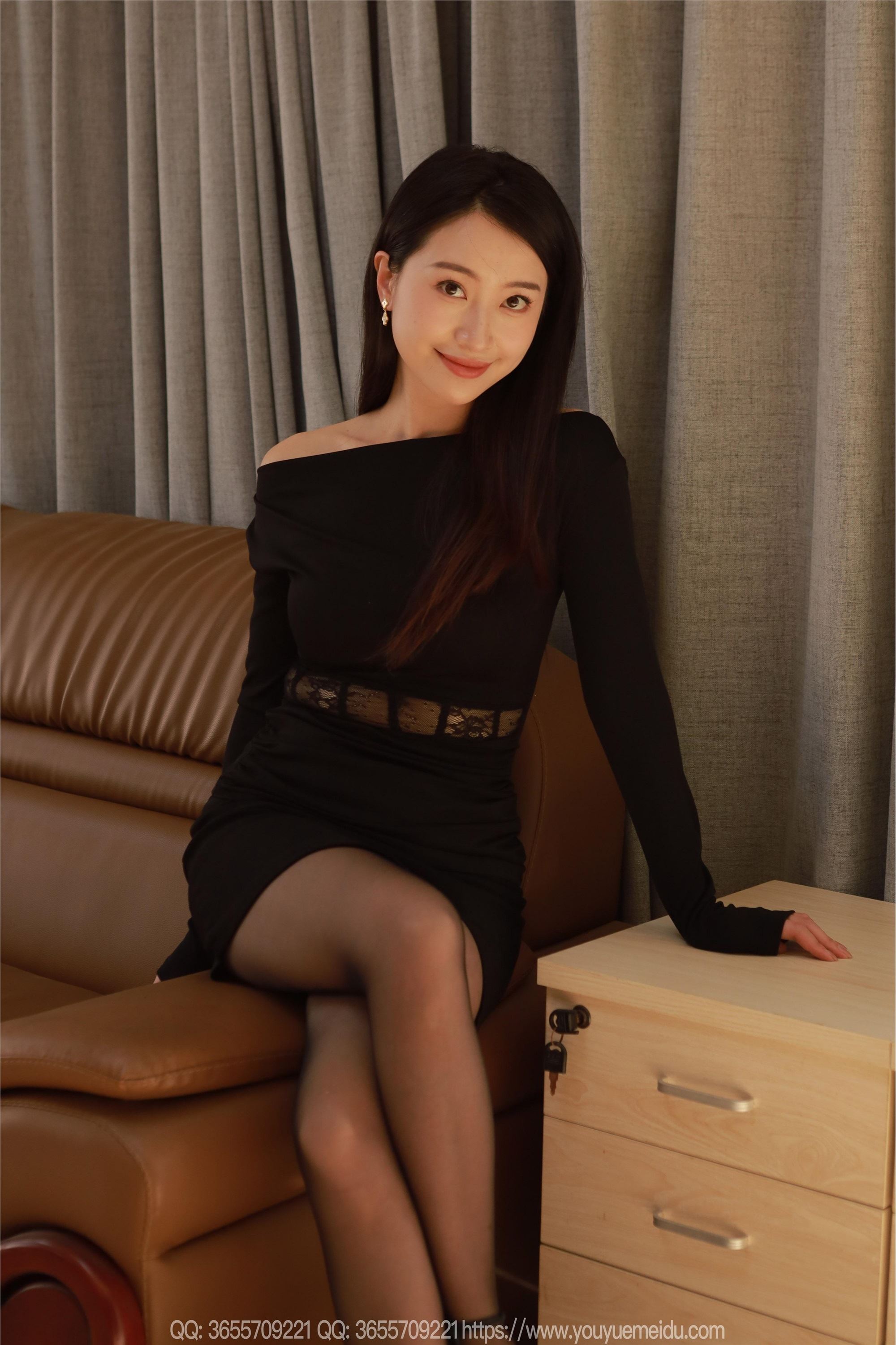 图片[12]-IESS异思趣向 2025.04.27 丝享家 2038 小婕《迷人黑玫瑰》[88P]-六色网