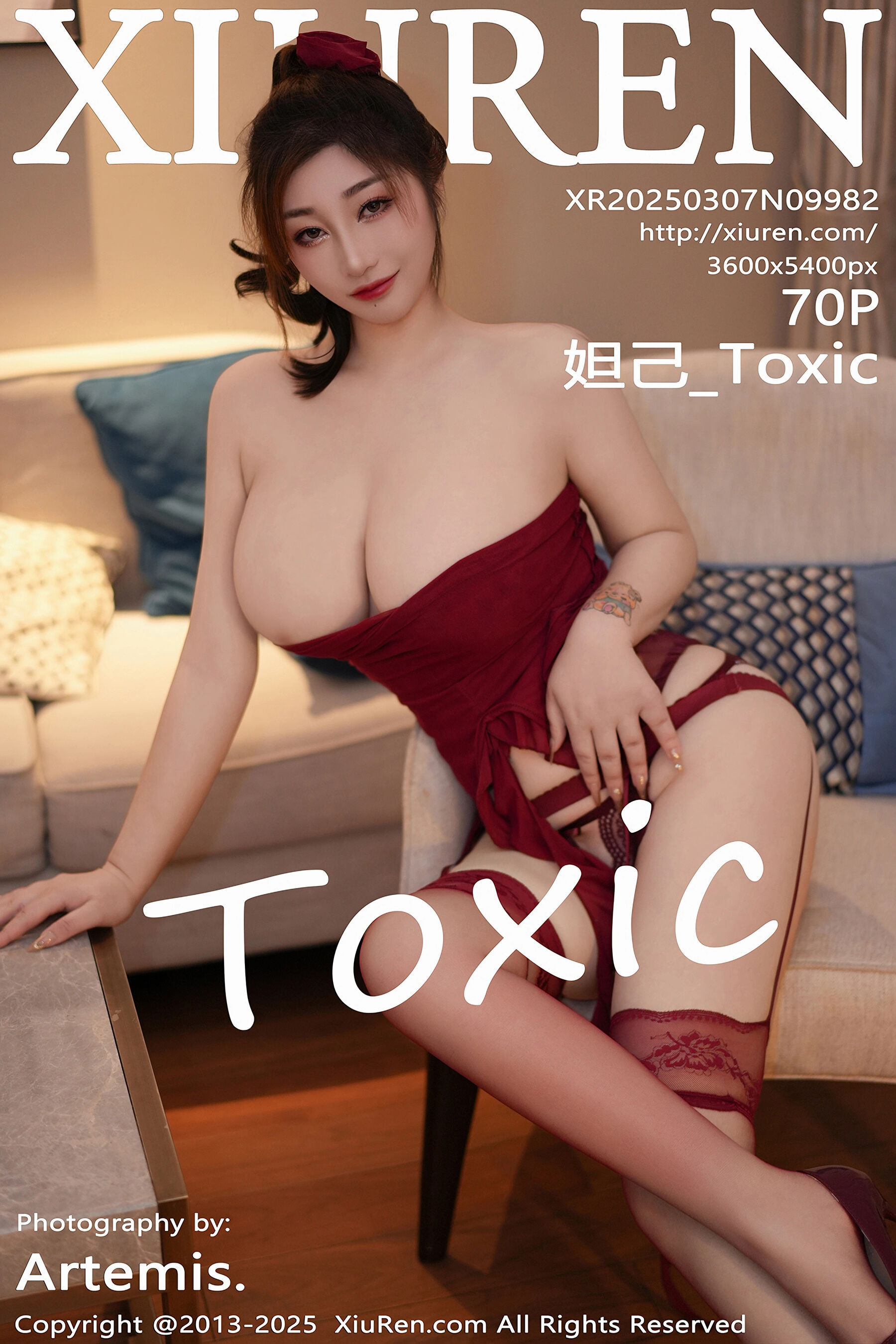 [Xiuren秀人网] 2025.03.07 NO.9982 妲己_Toxic[71P]-六色网