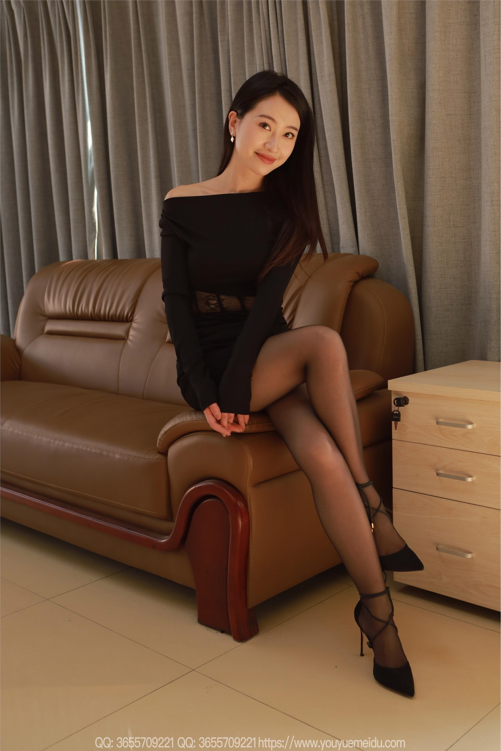 图片[74]-IESS异思趣向 2025.04.27 丝享家 2038 小婕《迷人黑玫瑰》[88P]-六色网
